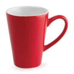 Olympia Cafe Latte Cups Red 340ml (Pack of 12) Olympia Cafe Latte Cups Red 340ml (Pack of 12)