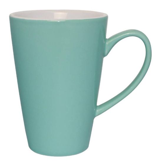 Olympia Cafe Latte Cups Aqua 340ml 12oz Box of 12 URO GL489 Olympia Cafe Latte Cups Aqua 340ml 12oz Box of 12 URO GL489