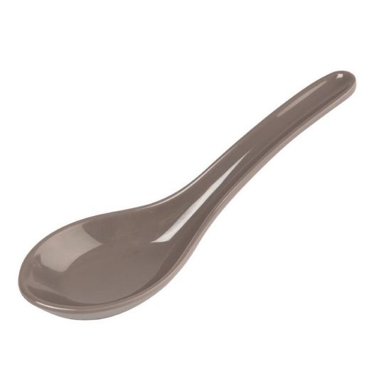 APS Melamine Spoon Taupe URO GL613 APS Melamine Spoon Taupe URO GL613