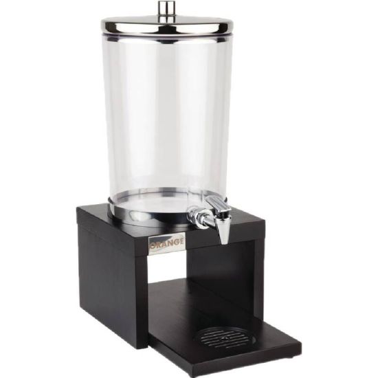 APS Wood Base Juice Dispenser Black URO GL629 APS Wood Base Juice Dispenser Black URO GL629