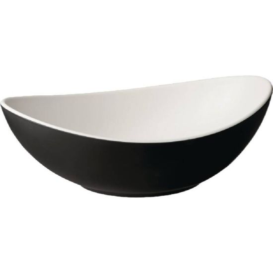 APS Dual Tone Curved Bowl 350ml URO GL643 APS Dual Tone Curved Bowl 350ml URO GL643