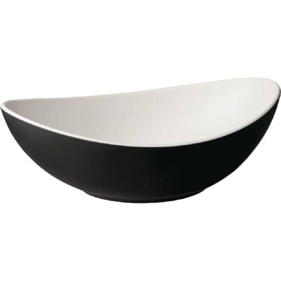 APS Dual Tone Curved Bowl 350ml URO GL643