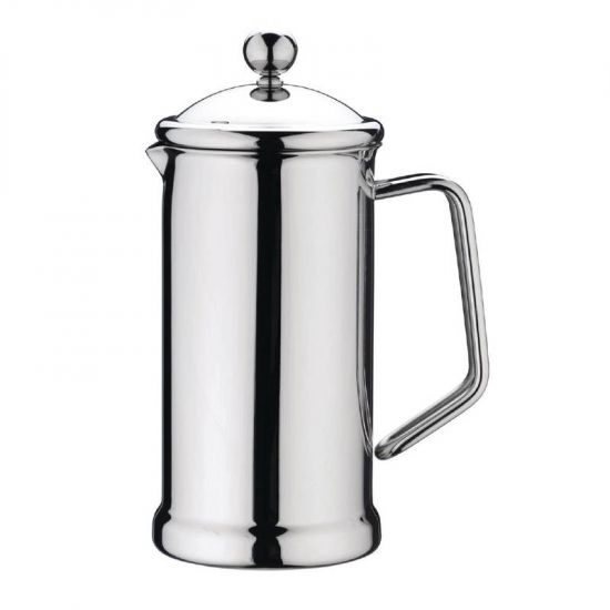 Cafetiere Stainless Steel Polished Finish 3 Cup URO GL647