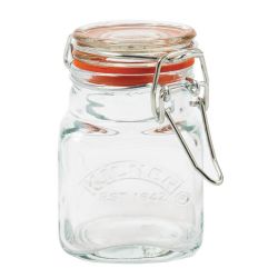 Kilner Square Clip Top Spice Jar 70ml Kilner Square Clip Top Spice Jar 70ml