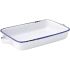 Utopia Avebury Blue Large Rectangular Dish 220mm (Pack Of 12)