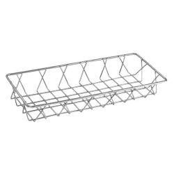 Olympia St/St Wire Display Basket 350 x 150 x 50mm Olympia St/St Wire Display Basket 350 x 150 x 50mm