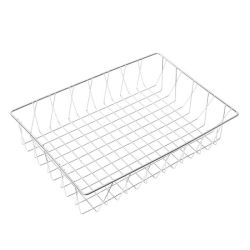 Olympia St/St Wire Display Basket 450 x 300 x 100mm Olympia St/St Wire Display Basket 450 x 300 x 100mm