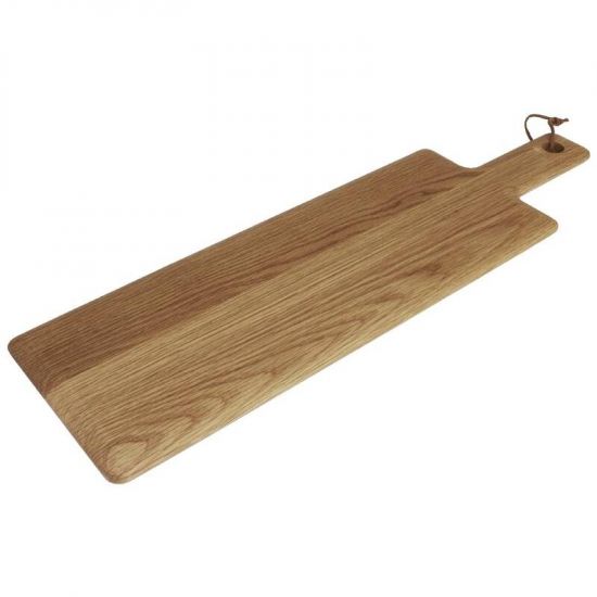 Olympia Oak Handled Wooden Board Medium URO GM309