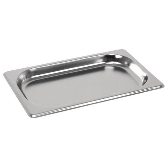 Vogue Stainless Steel GN 1/4 Pan 20mm URO GM312 Vogue Stainless Steel GN 1/4 Pan 20mm URO GM312