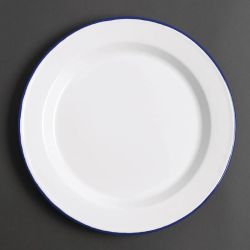 Olympia Enamel Dinner Plates 245mm (Pack of 6) Olympia Enamel Dinner Plates 245mm (Pack of 6)