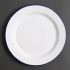 Olympia Enamel Dinner Plates 245mm (Pack of 6)