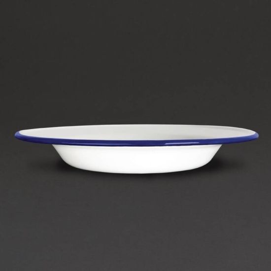 Olympia Enamel Soup Plate 245mm Box of 6 URO GM513 Olympia Enamel Soup Plate 245mm Box of 6 URO GM513