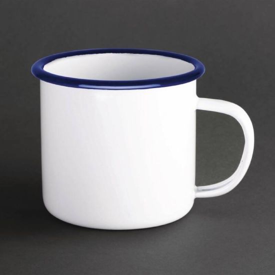 Olympia Enamel Mug 350ml Box of 6 URO GM516