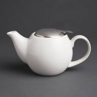 Olympia Cafe Teapot 510ml White