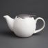 Olympia Cafe Teapot 510ml White