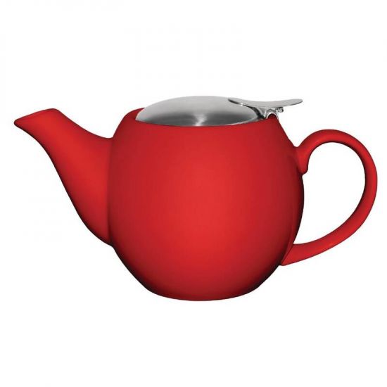 Olympia Cafe Teapot 510ml Red URO GM594
