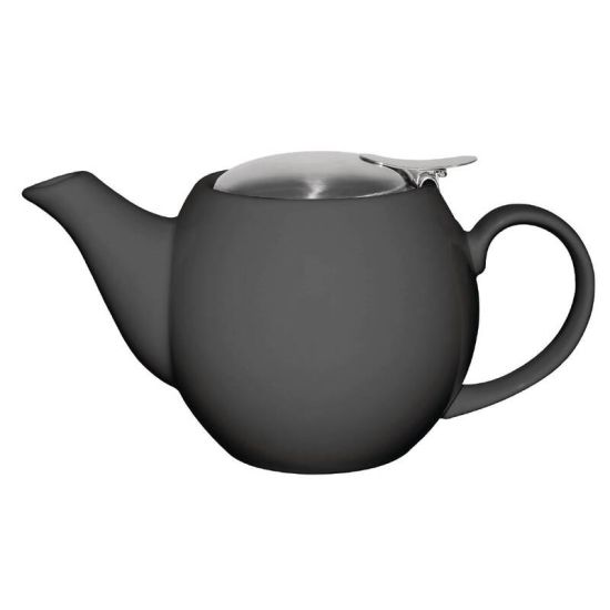 Olympia Cafe Teapot 510ml Charcoal URO GM596