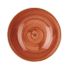 Churchill Stonecast Round Coupe Bowl Spiced Orange 182mm (Pack Of 12)