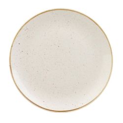 Churchill Stonecast Round Coupe Plate Barley White 295mm (Pack Of 12)