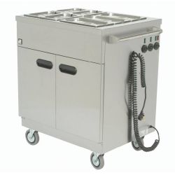 Parry Mobile Servery With Bain Marie Top 1887
