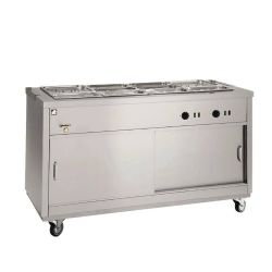 Parry Bain Marie Topped Mobile Hot Cupboard HOT18BM Parry Bain Marie Topped Mobile Hot Cupboard HOT18BM