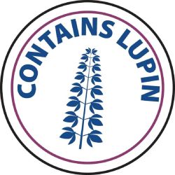 Vogue Food Allergen Label Lupin (Pack of 1000) Vogue Food Allergen Label Lupin (Pack of 1000)