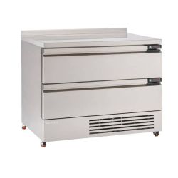 Foster FlexDrawer 2 Drawer Counter Fridge/Freezer With Upstand FFC6-2