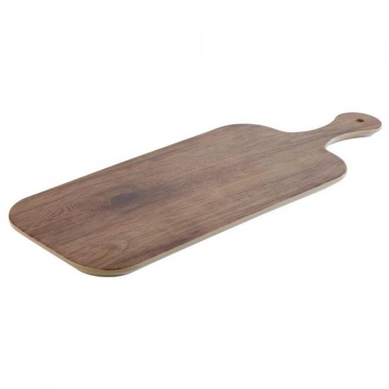 APS Oak Effect Rectangle Handled Paddle Board 400mm URO GN561