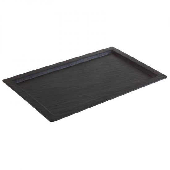 APS Slate Effect Melamine Tray With Rim 1/1GN URO GN563