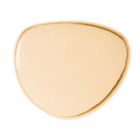 Olympia Kiln Triangular Plate Sandstone 230mm Box of 6 URO GP326 Olympia Kiln Triangular Plate Sandstone 230mm Box of 6 URO GP326