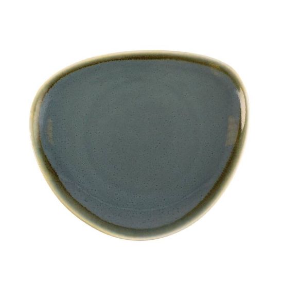 Olympia Kiln Triangular Plate Ocean 165mm Box of 6 URO GP341 Olympia Kiln Triangular Plate Ocean 165mm Box of 6 URO GP341