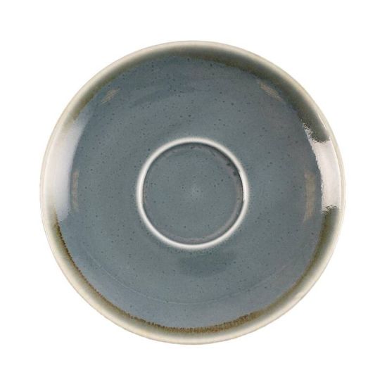 Olympia Kiln Cappuccino Saucer Ocean 140mm Box of 6 URO GP347