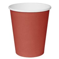Fiesta Single Wall Takeaway Coffee Cups Red 340ml / 12oz (Pack Of 50)