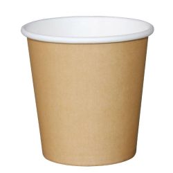 Fiesta Disposable Espresso Cups Single Wall Kraft 112ml / 4oz (Pack Of 1000)
