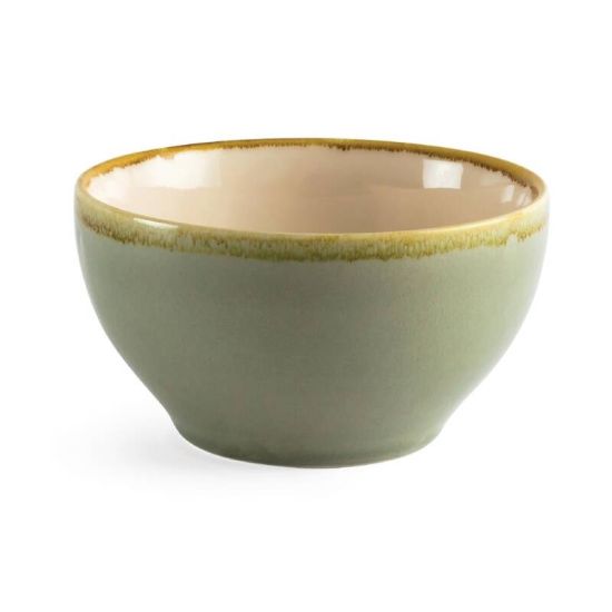 Olympia Kiln Bowl Moss 140mm Box of 6 URO GP469 Olympia Kiln Bowl Moss 140mm Box of 6 URO GP469