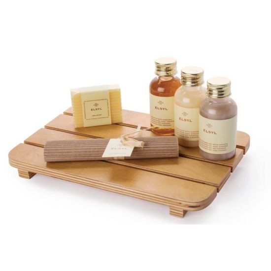 Wooden Slatted Amenities Tray URO GR388