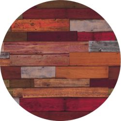 Werzalit Pre-drilled Round Table Top Blanchas Red 600mm Werzalit Pre-drilled Round Table Top Blanchas Red 600mm