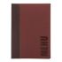 Securit Contemporary Menu Cover Bordeaux A4