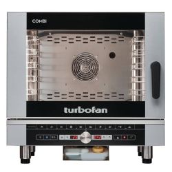 Blue Seal Turbofan 5 Grid Touch Control Combi Oven With Auto Wash EC40D5