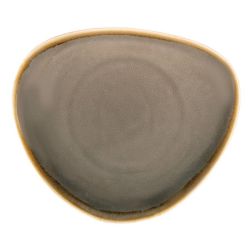 Olympia Kiln Triangular Side Plate Smoke 165mm (Pack Of 6)