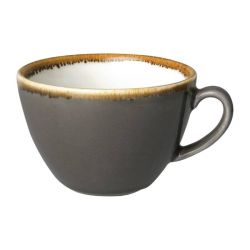 Olympia Kiln Cappuccino Cup Smoke 340ml (Pack Of 6)