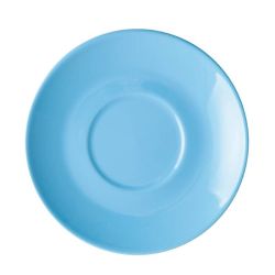 Olympia Cafe Saucer Blue 158mm (Pack Of 12)