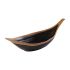 APS Crocker Leaf Bowl Brown. 305mm Length