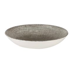 Churchill Studio Prints Raku Round Coupe Bowls Quartz Black 248mm (Pack Of 12) Churchill Studio Prints Raku Round Coupe Bowls Quartz Black 248mm (Pack Of 12)