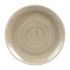 Churchill Stonecast Patina Antique Coupe Plates  Taupe 260mm (Pack Of 12)