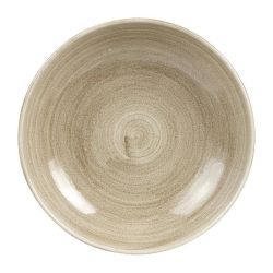 Churchill Stonecast Patina Antique Coupe Bowls Taupe 248mm (Pack Of 12) Churchill Stonecast Patina Antique Coupe Bowls Taupe 248mm (Pack Of 12)