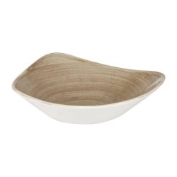 Churchill Stonecast Patina Antique Triangle Bowls Taupe 235mm (Pack Of 12) Churchill Stonecast Patina Antique Triangle Bowls Taupe 235mm (Pack Of 12)