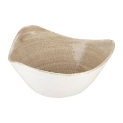 Churchill Stonecast Patina Antique Triangle Bowls Taupe 153mm (Pack Of 12) Churchill Stonecast Patina Antique Triangle Bowls Taupe 153mm (Pack Of 12)