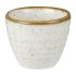 Churchill Stonecast Round Dip Pots Barley White Ripple 57ml (Pack Of 12)
