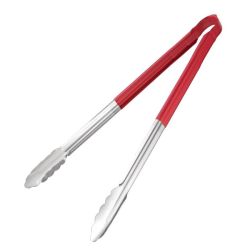 Vogue Colour Coded Serving Tong Red 405mm Vogue Colour Coded Serving Tong Red 405mm
